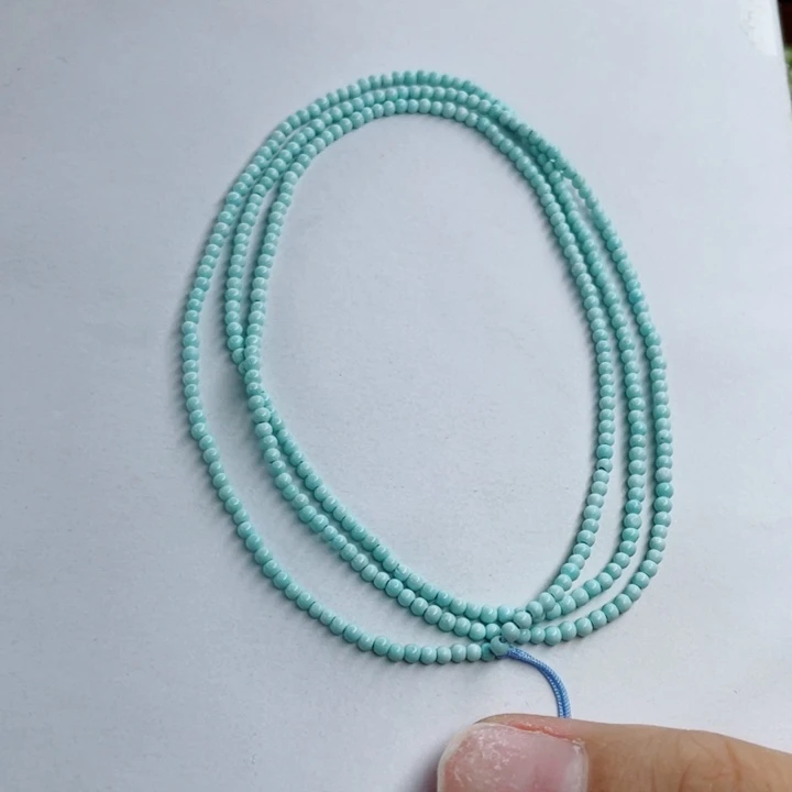 绿松石未镶嵌颈饰