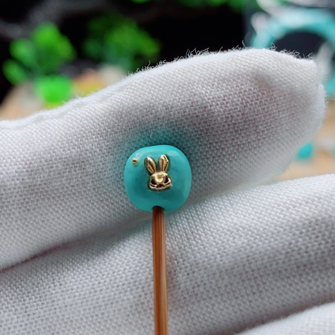 绿松石未镶嵌新款