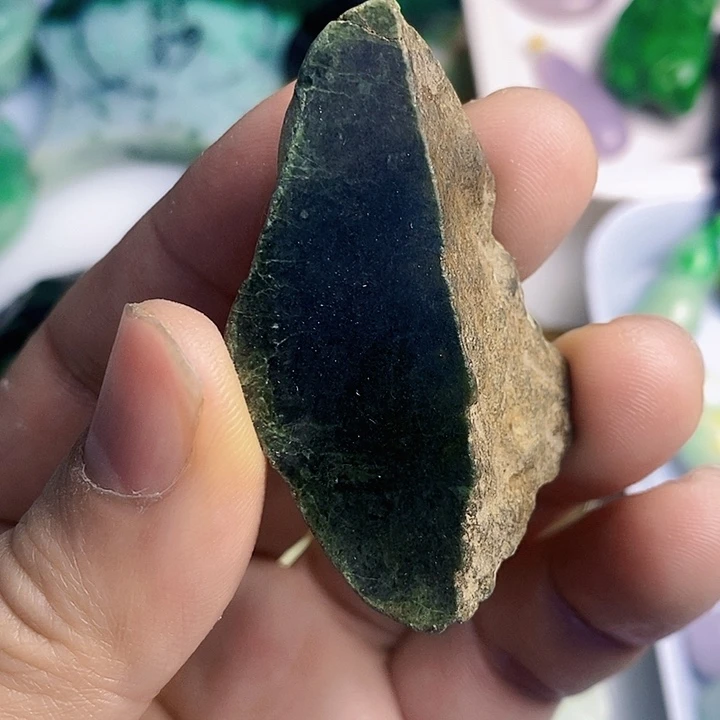 翡翠散珠天然翡翠A货挂件