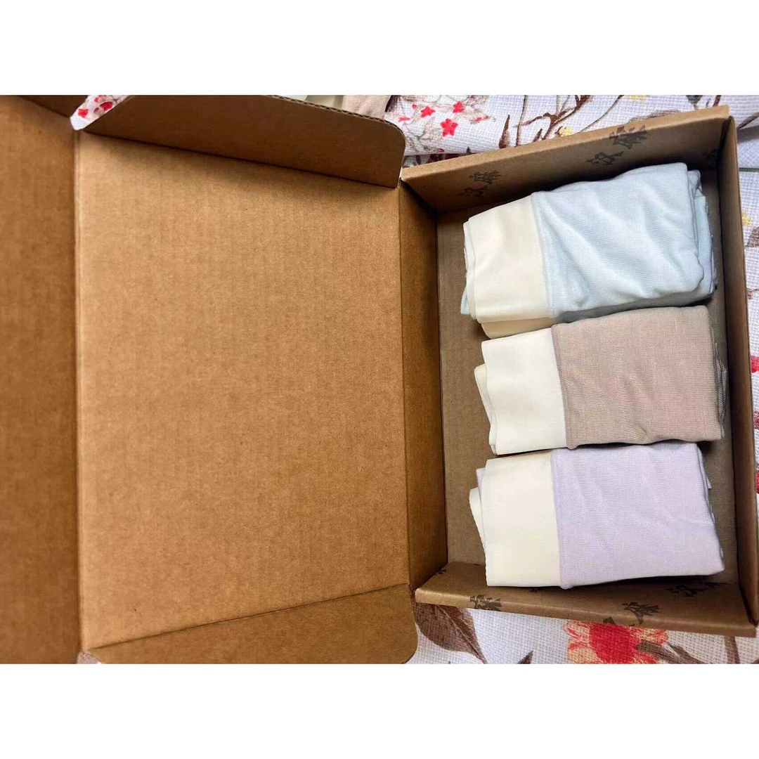 新年快乐汉麻粘胶女士内裤