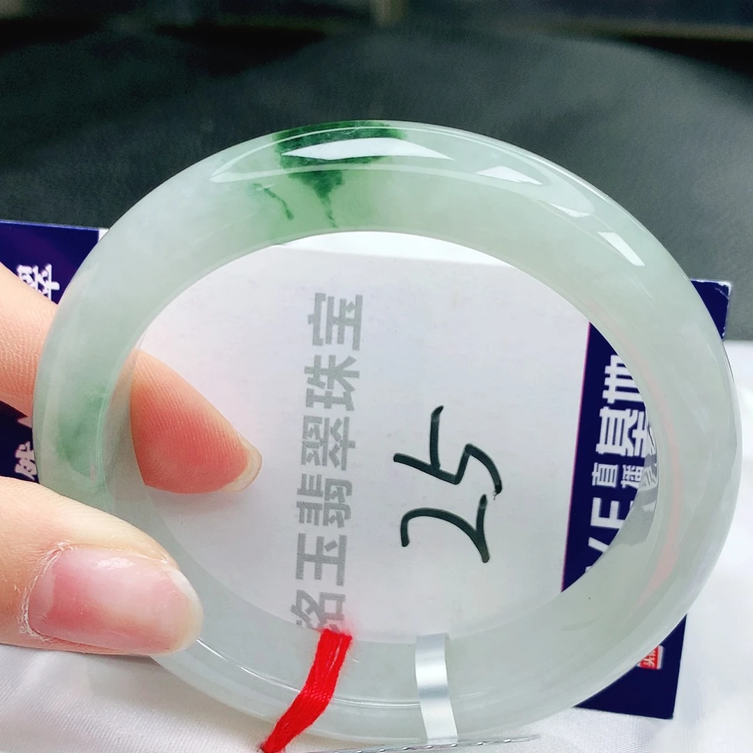 翡翠手镯未镶嵌缅甸天然a货翡翠手镯
