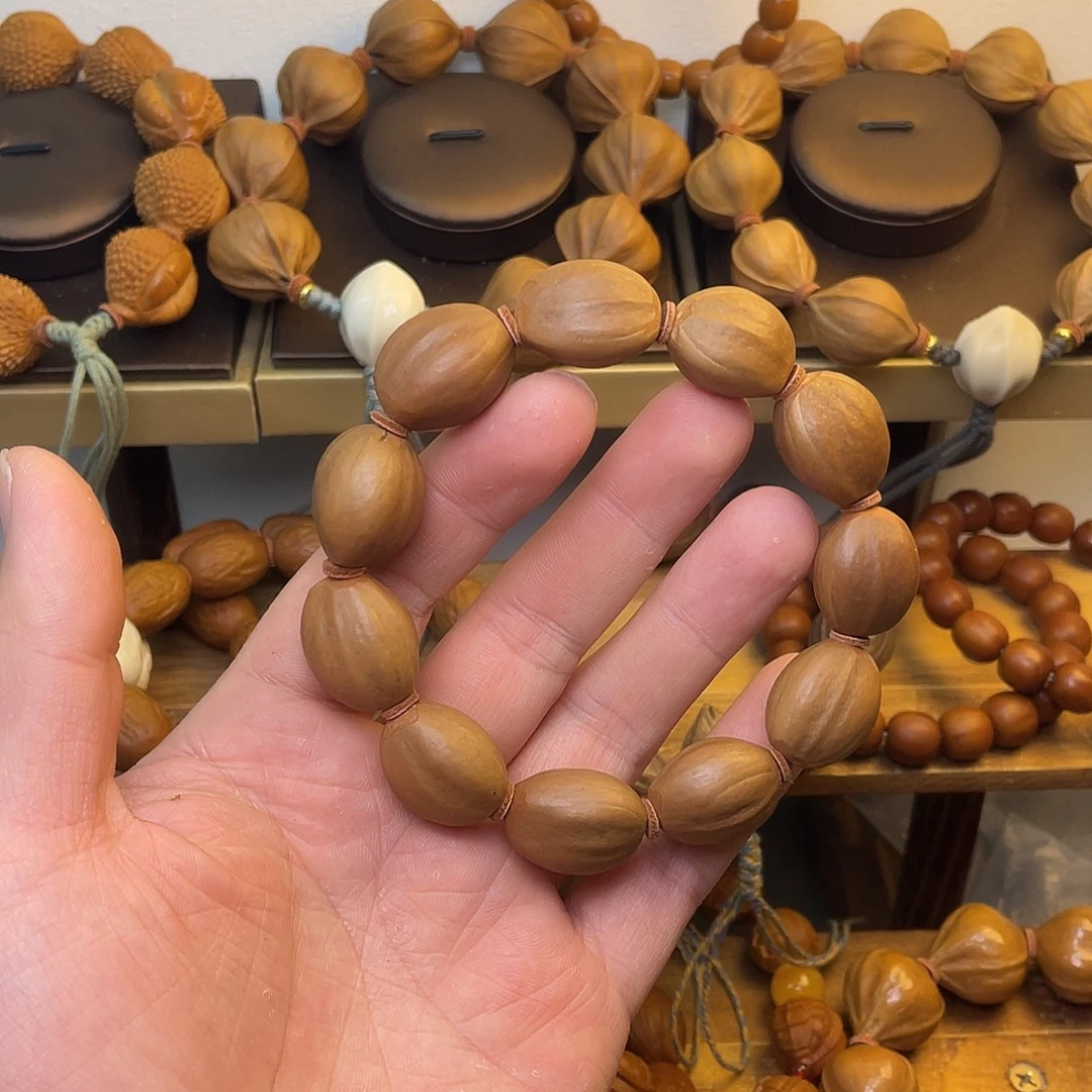 橄榄核手串/手链1.6小桶珠 德庆王
