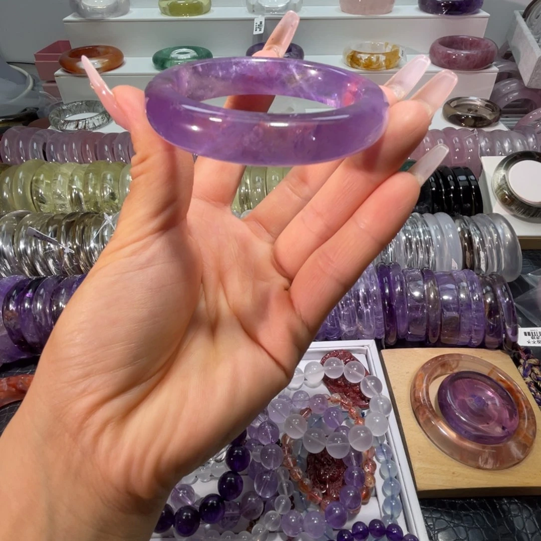 水晶未镶嵌手镯手镯55.6圈口15号