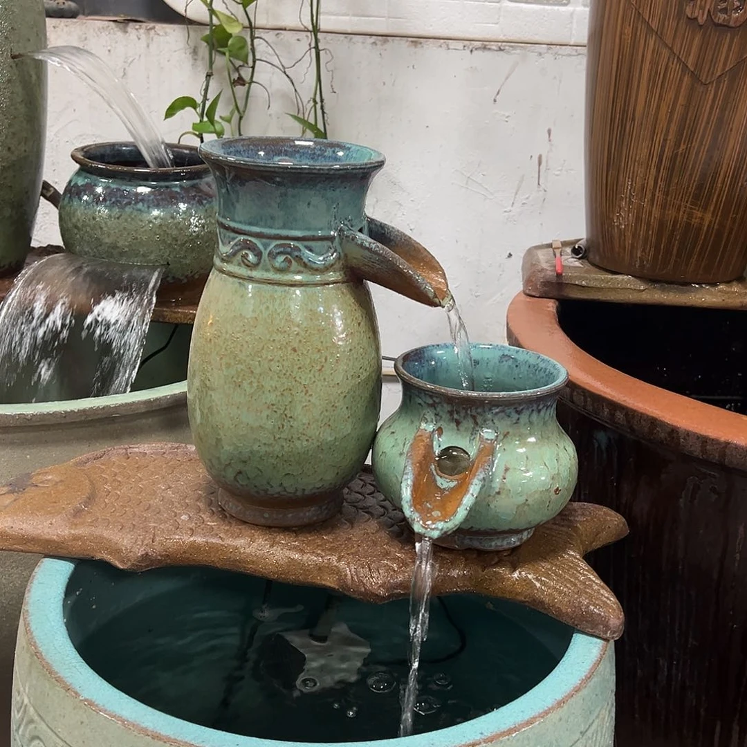 紫砂花盆流水罐罐不含任何配件