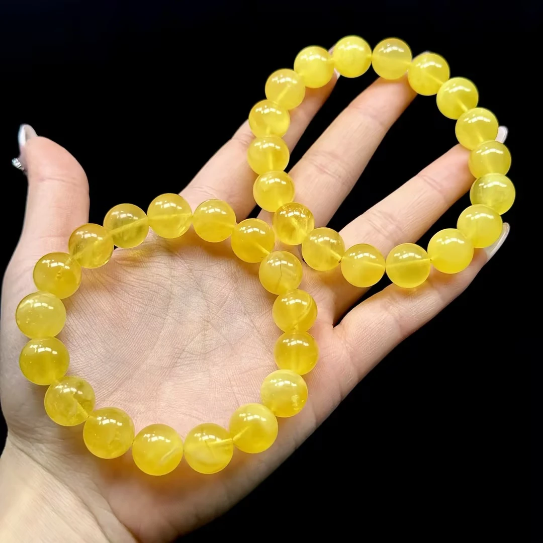 【CH】蜜蜡手串-约12mm（多样性发其一）