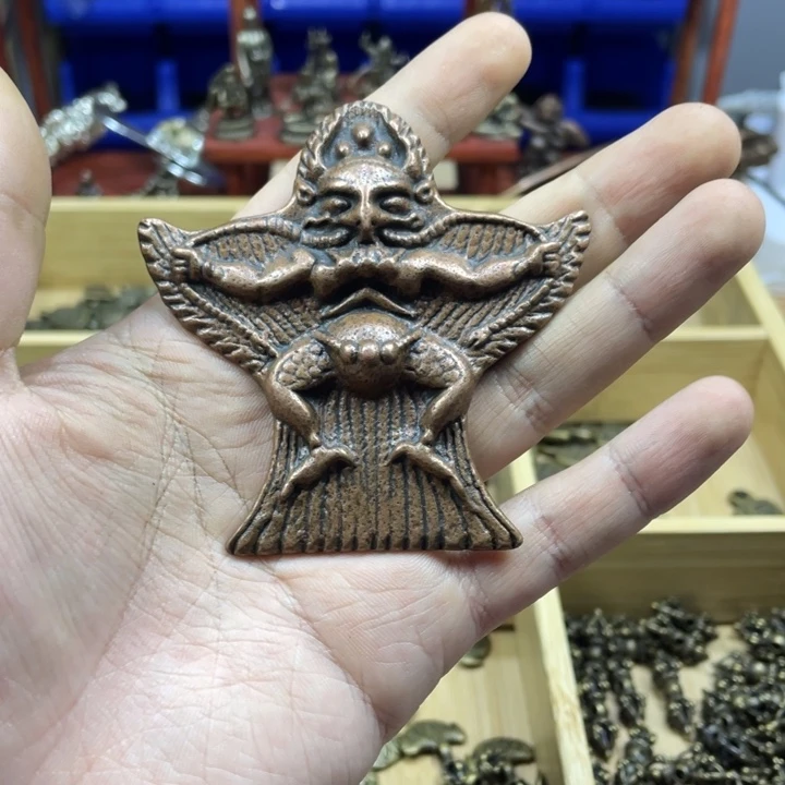 藏传紫利马大棚鸟一个手工翻砂