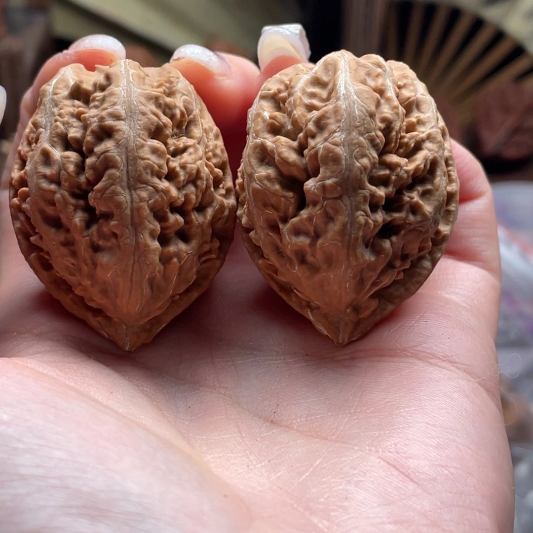 北***斌文玩核桃把件楸刀鱼101