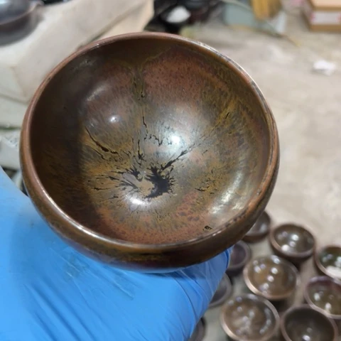 茶盏建阳建盏微瑕钵钵