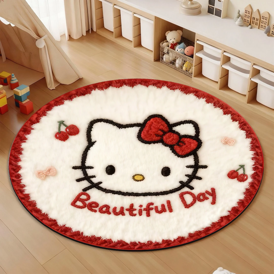 可爱风仿羊绒卧室床边毯客厅少女衣帽间地毯隔凉耐脏脚垫