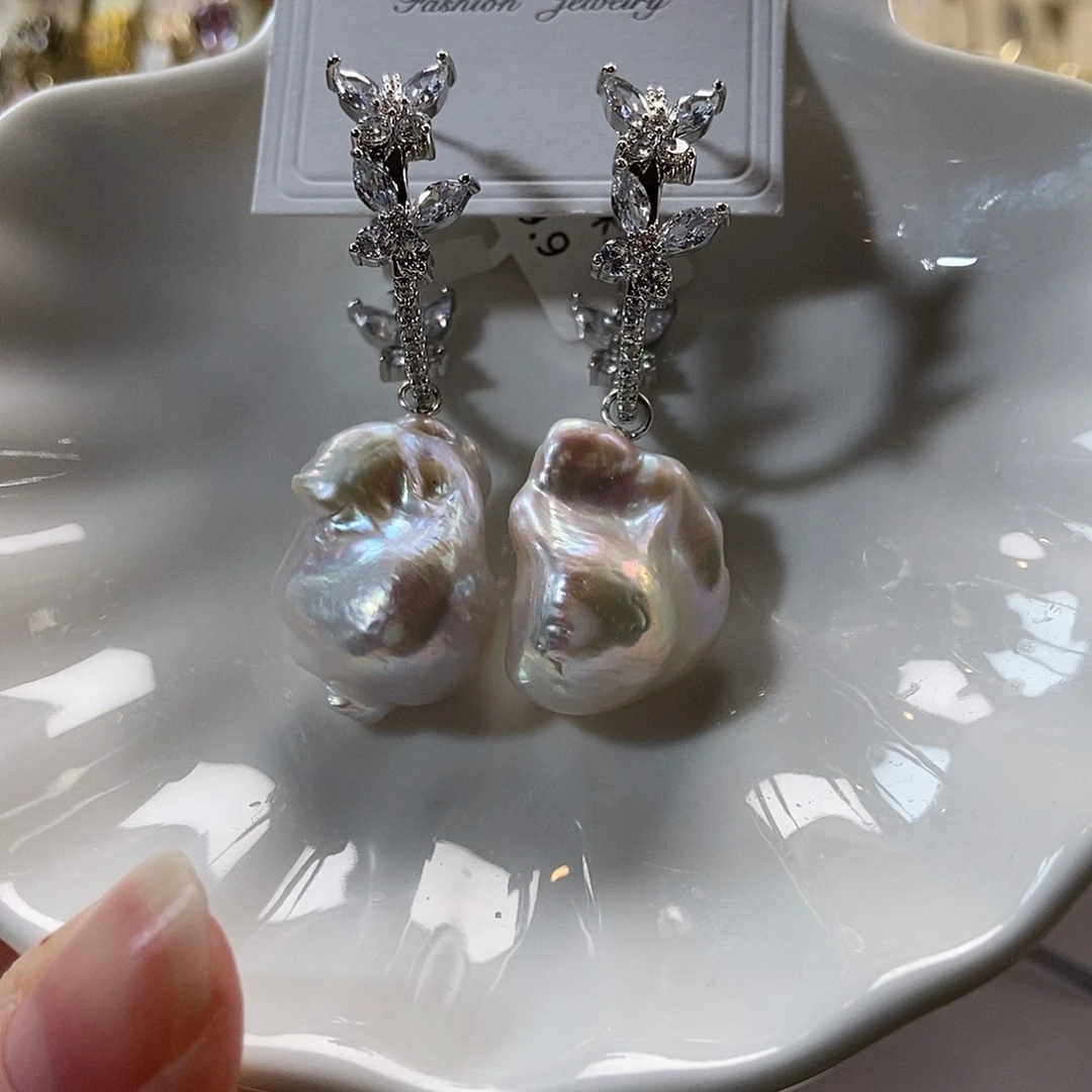 颈饰合金淡水珍珠特价耳饰3739