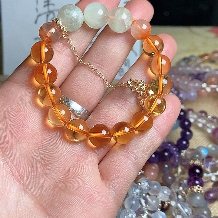 水晶手链未镶嵌墨*水晶