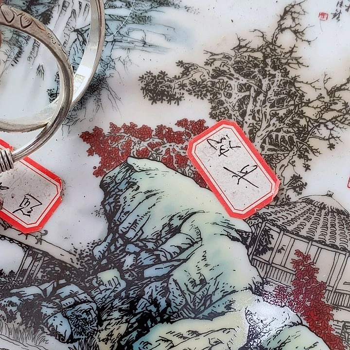 瓷片工艺品瓷片瓷片