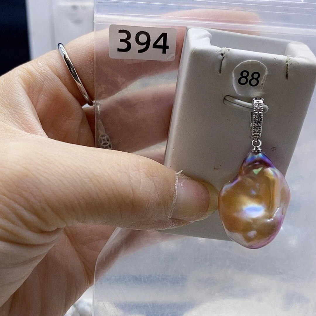 颈饰合金淡水珍珠