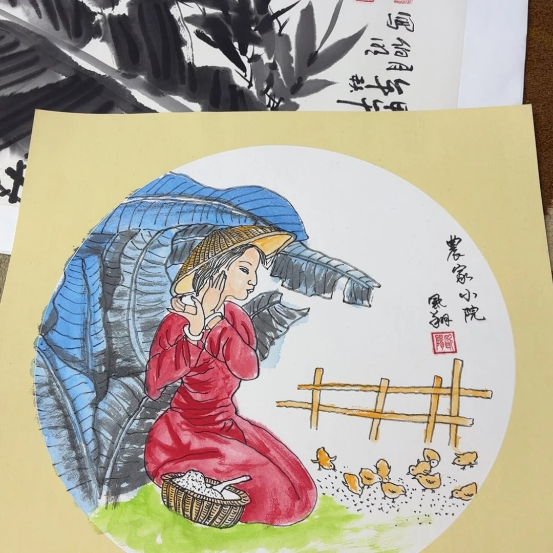 国画欧阳凤翔李欣主播