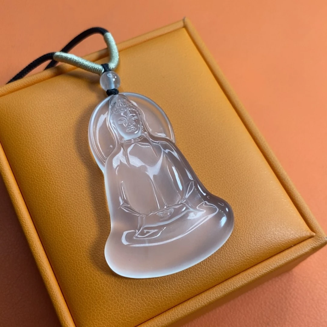 石英质玉观音未镶嵌冷*?