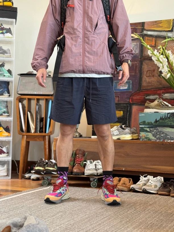 MT户外运动吸汗透气平纹短裤