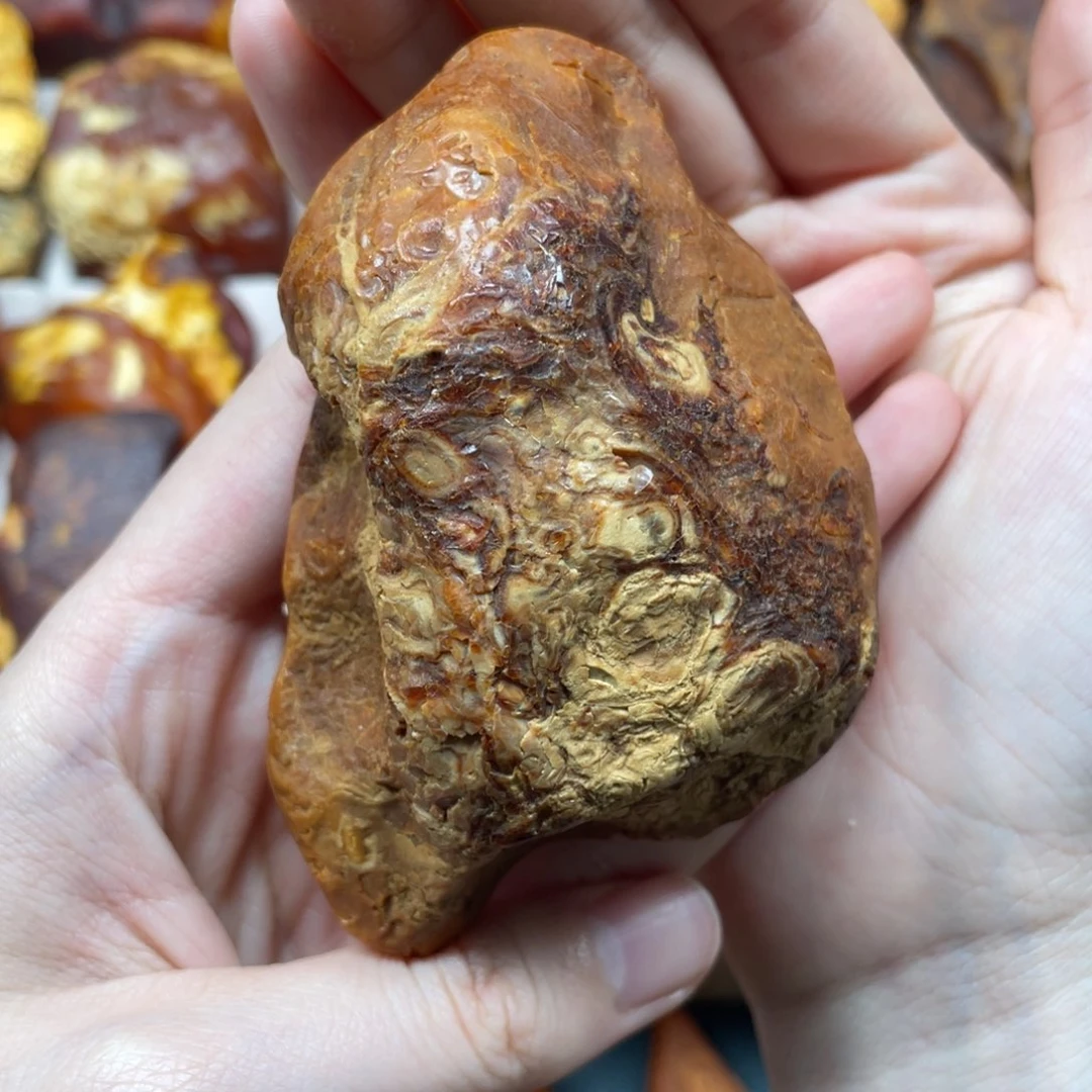 琥珀珠宝奇石未镶嵌轩*妈