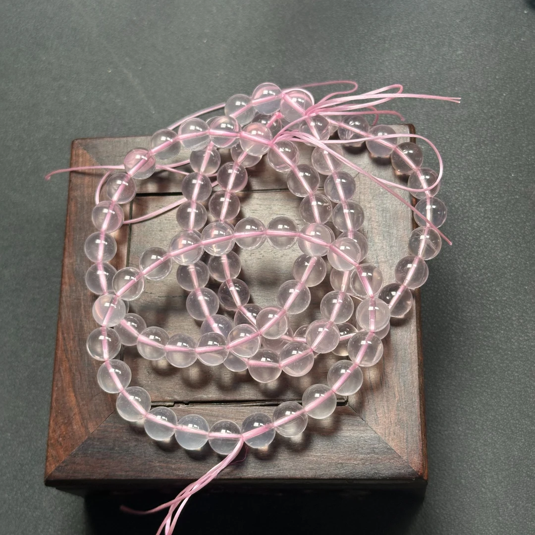 浩哥珠宝 水晶粉晶手串（多样性发一）