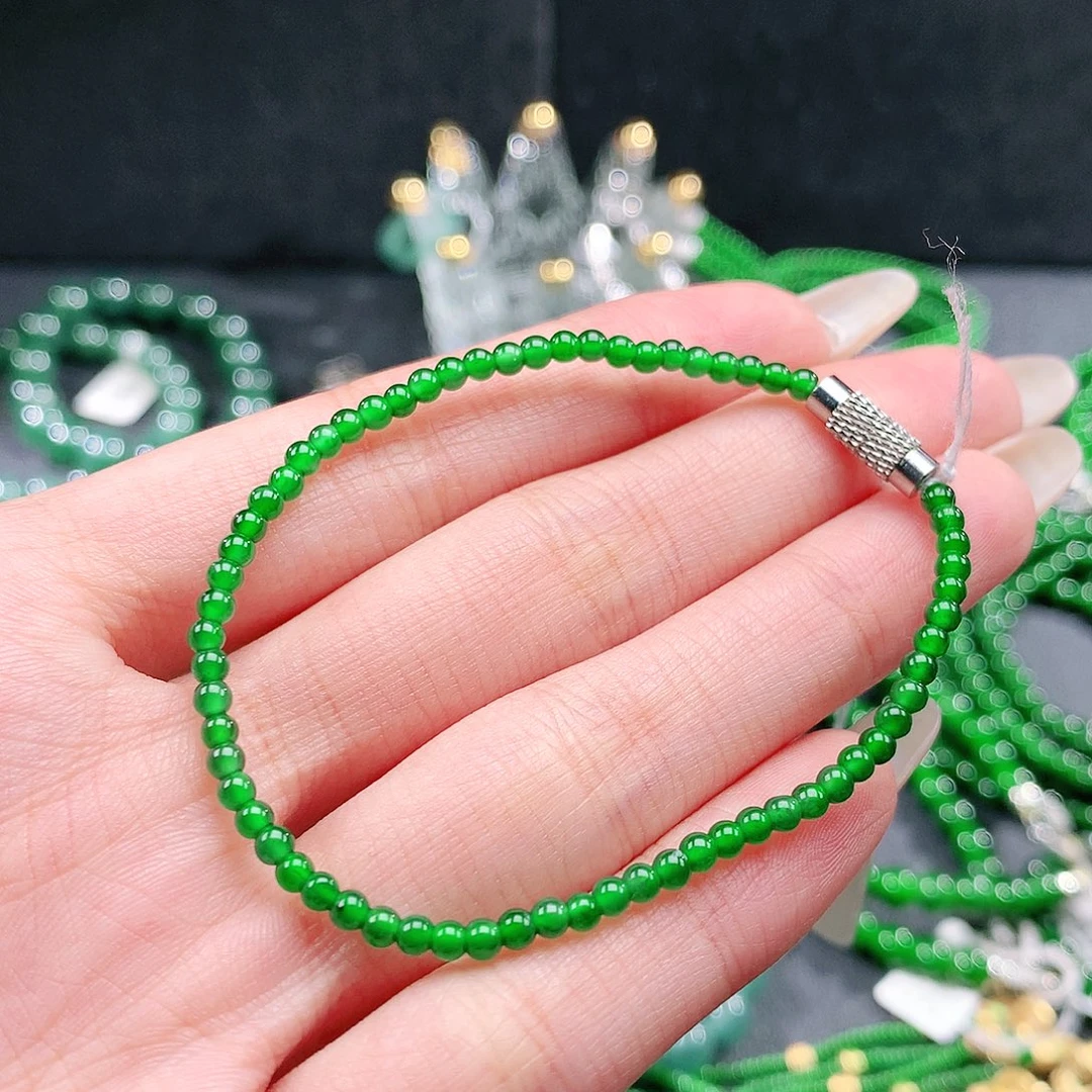 翡翠未镶嵌手链手链