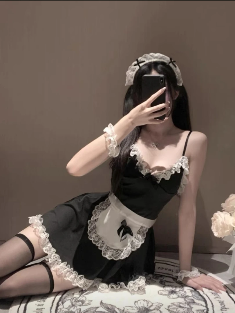 甜心执事*送铃铛！多件套cosplay裙日系女仆裙