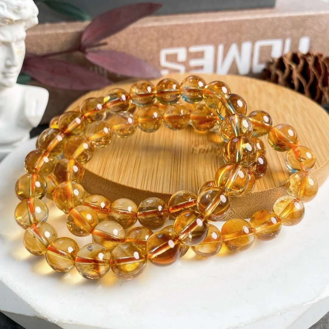 暴力黄单圈手链 多样性发一件 多个尺寸6-9mm CK