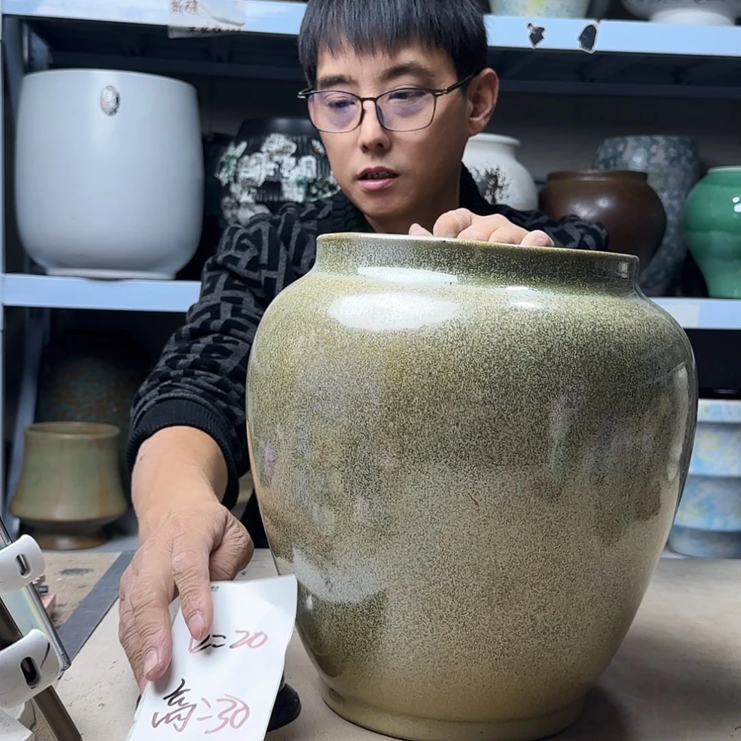 紫砂花盆尺寸20@30