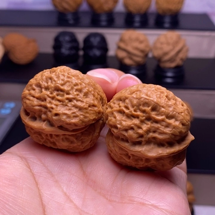文玩核桃把件鸭嘴兽疙瘩包53