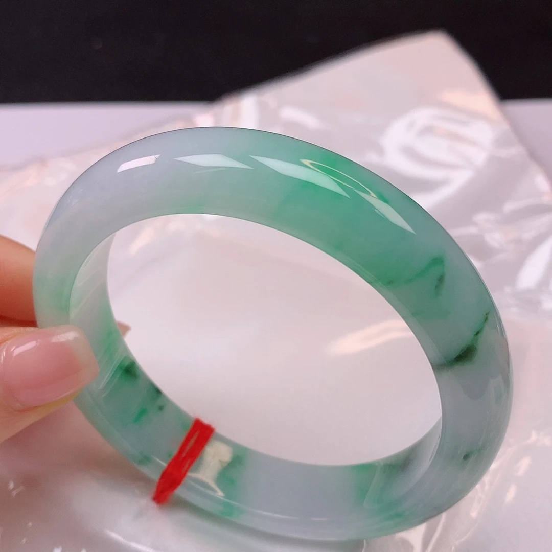 【闪购商品】未镶嵌手镯翡翠02 57翡翠手镯