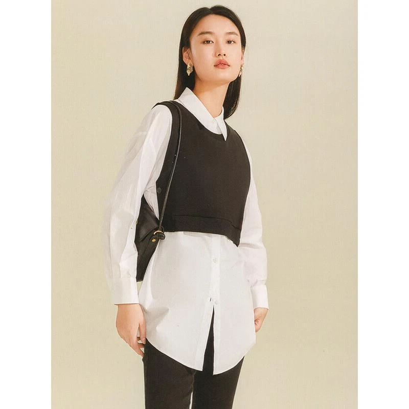 25126【木系列】小众个性百搭通勤衬衫2233902L1