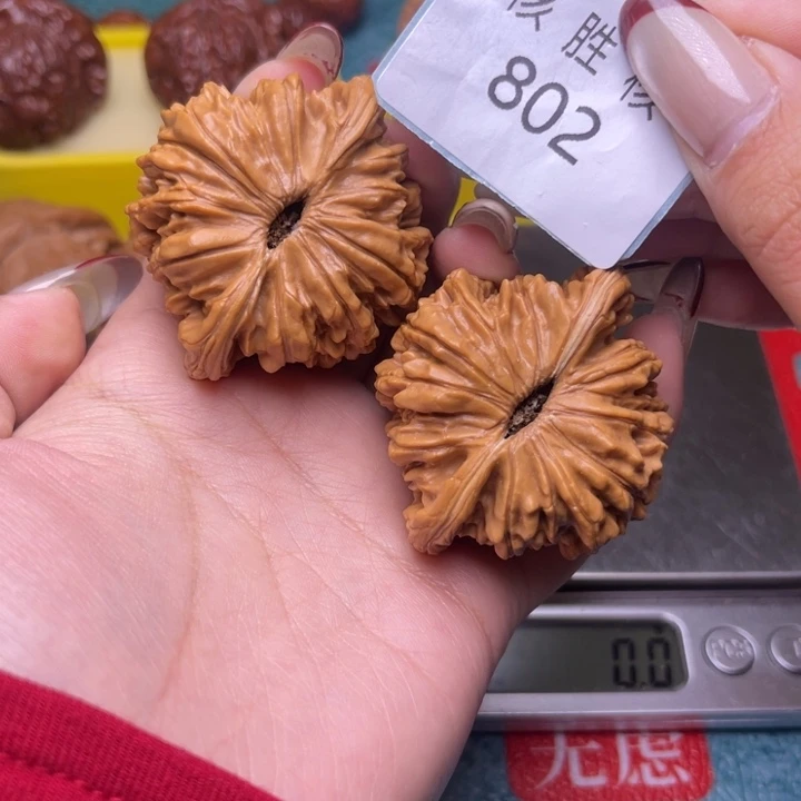 把件文玩核桃四座楼48.802