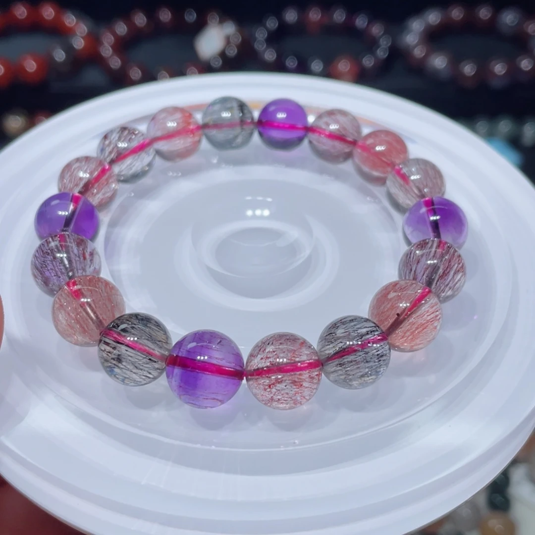 水晶手链未镶嵌超七手链