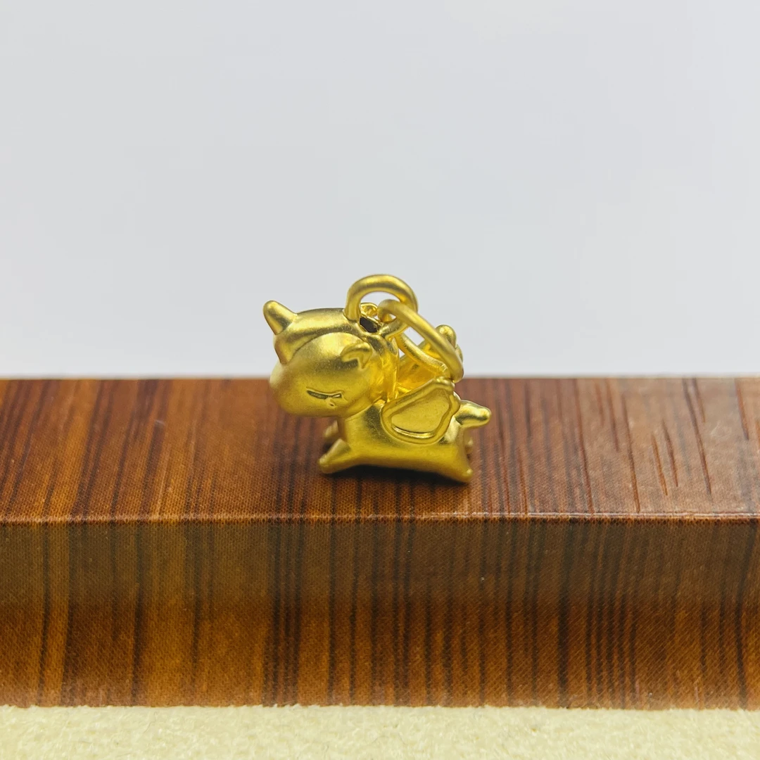 巨锋臻选黄金足金999梦幻独角兽吊坠DP2531-0280