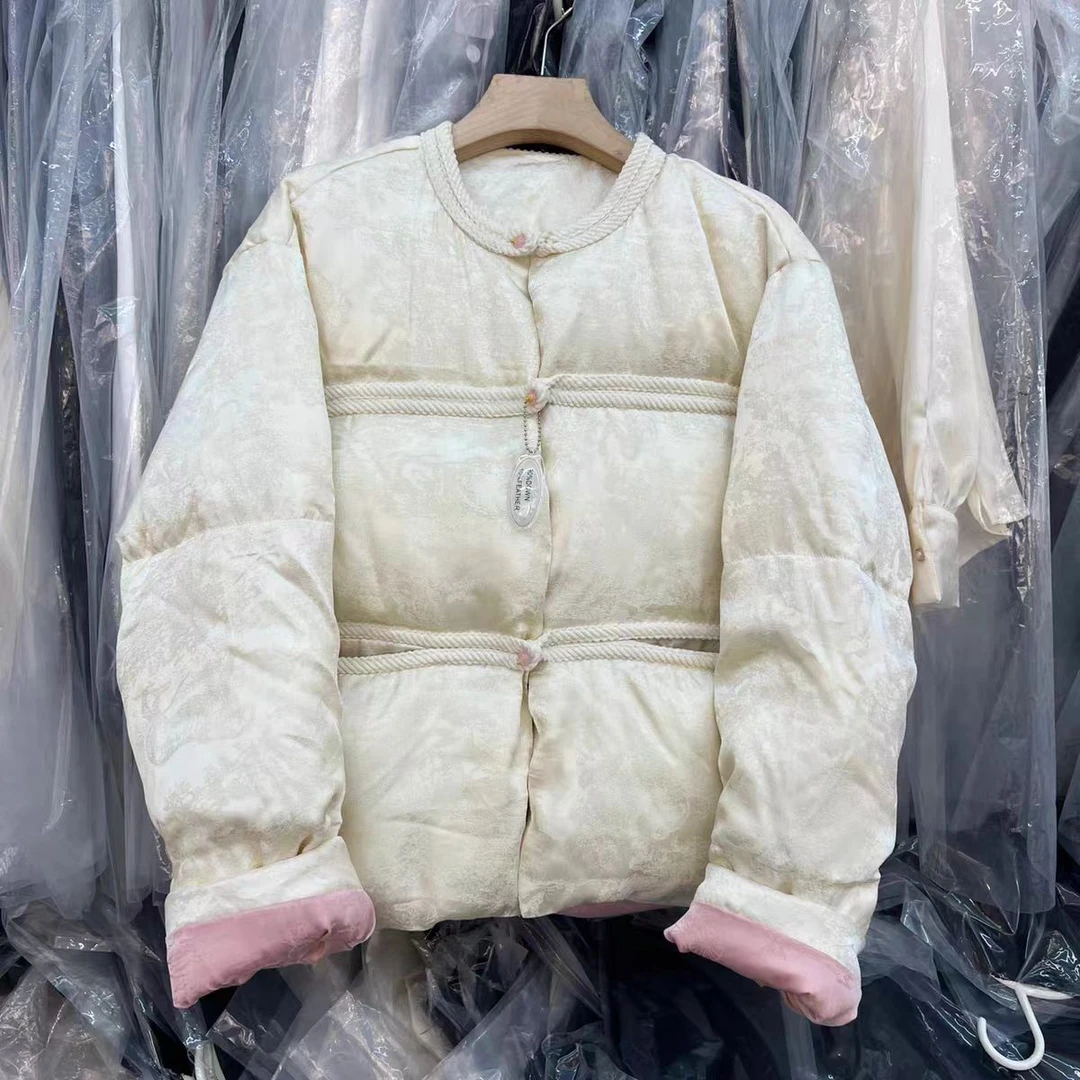 羽绒服冬款短外套清仓5-9