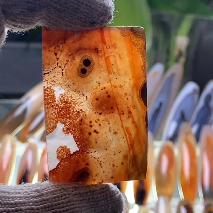 未镶嵌玛瑙/玉髓珠宝半成品88