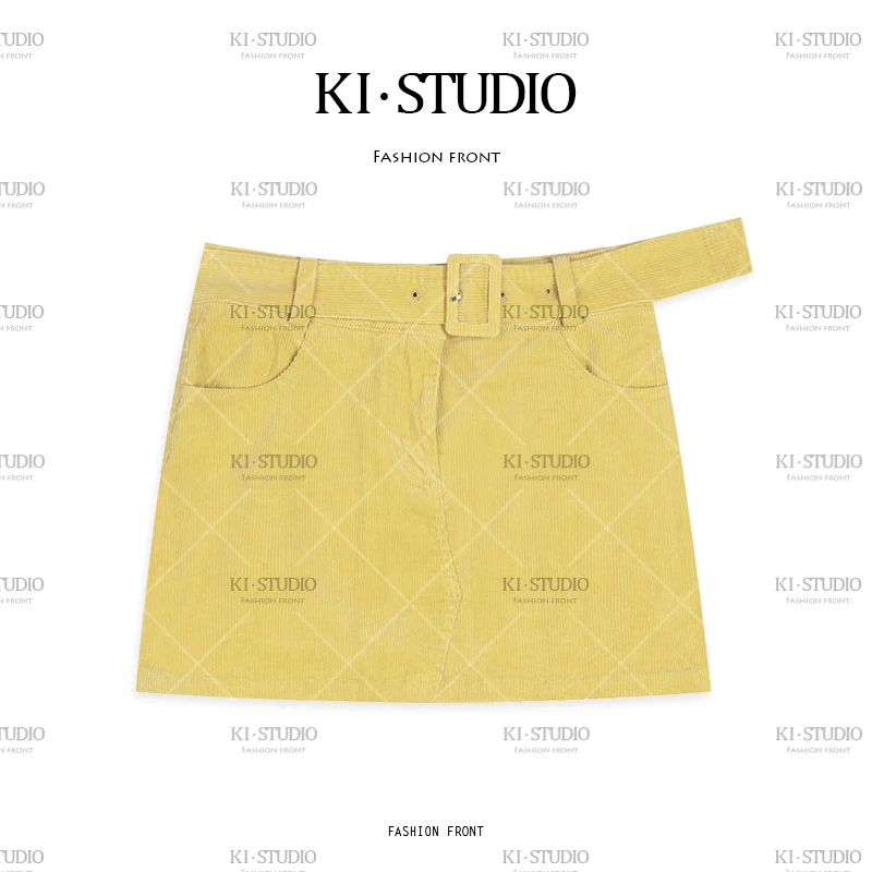 （送腰带）2025新款短裙超短裙系带半身裙高腰休闲梭织女士夏季