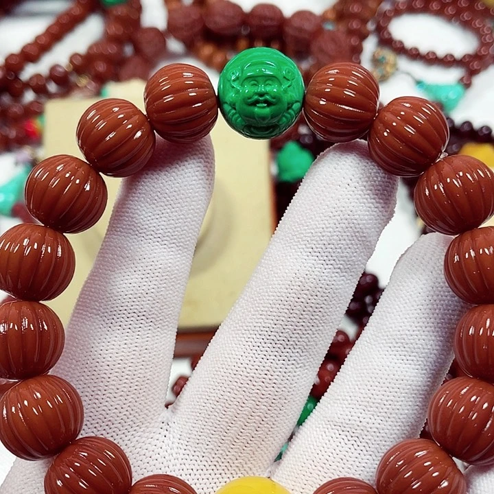 猴头核桃吊坠猴头