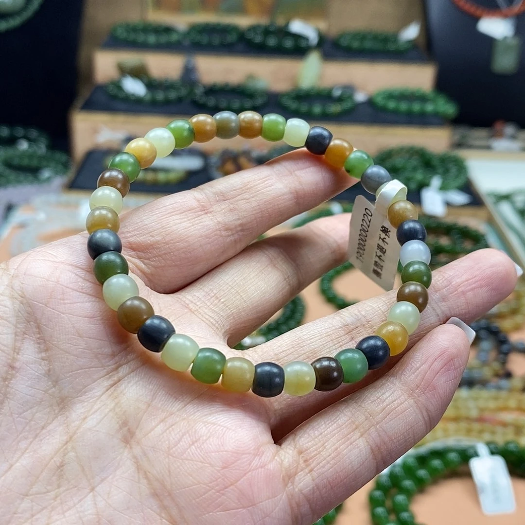 颈饰未镶嵌和田玉6mm