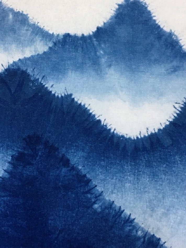 【桑蚕丝上衣】植物染色，文创产品，手工非遗