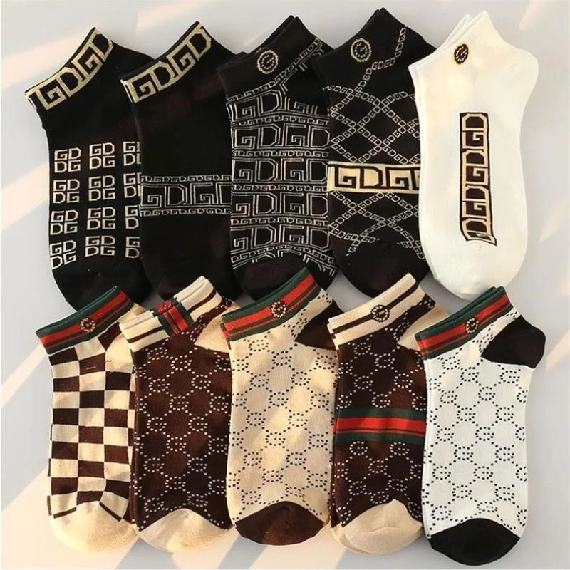 男士船袜高颜值韩版男士个性袜夏季薄款短袜ins潮百搭酷潮流低帮