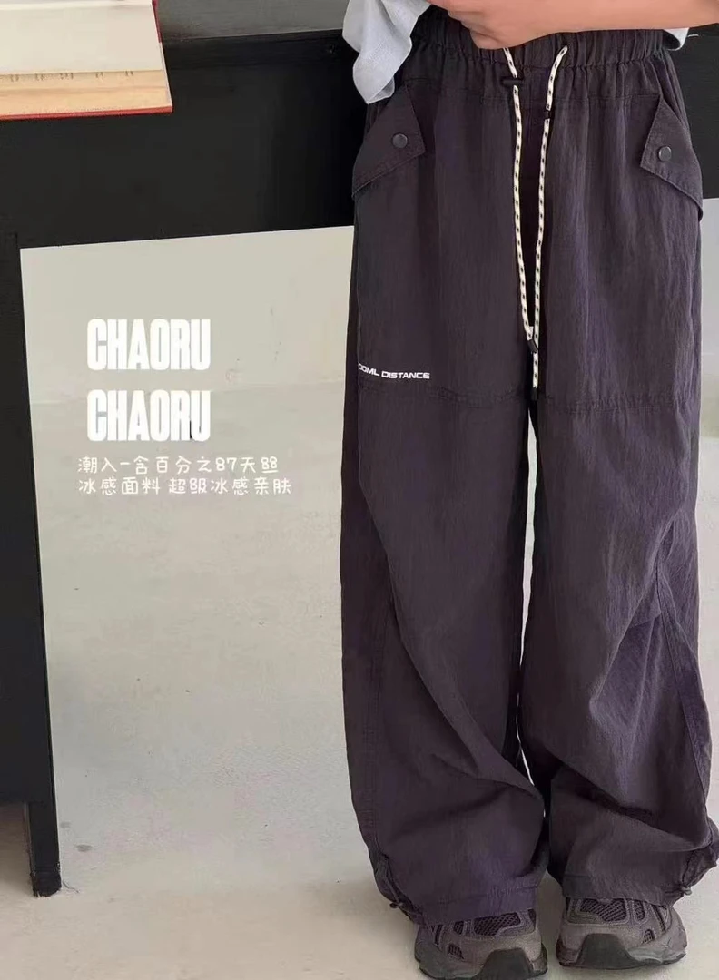 182童装夏款宽松休闲裤