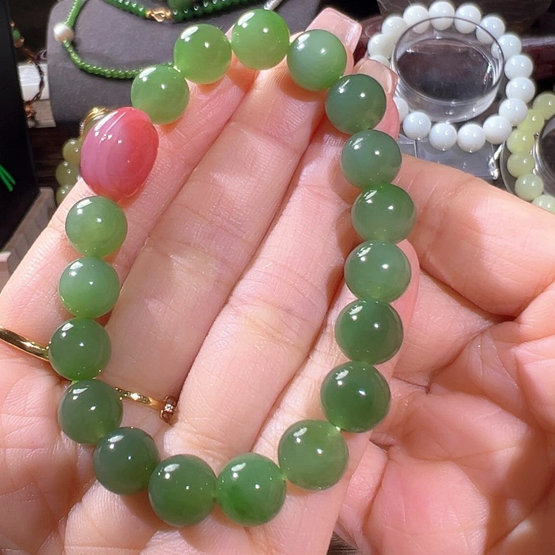 和田玉手链未镶嵌