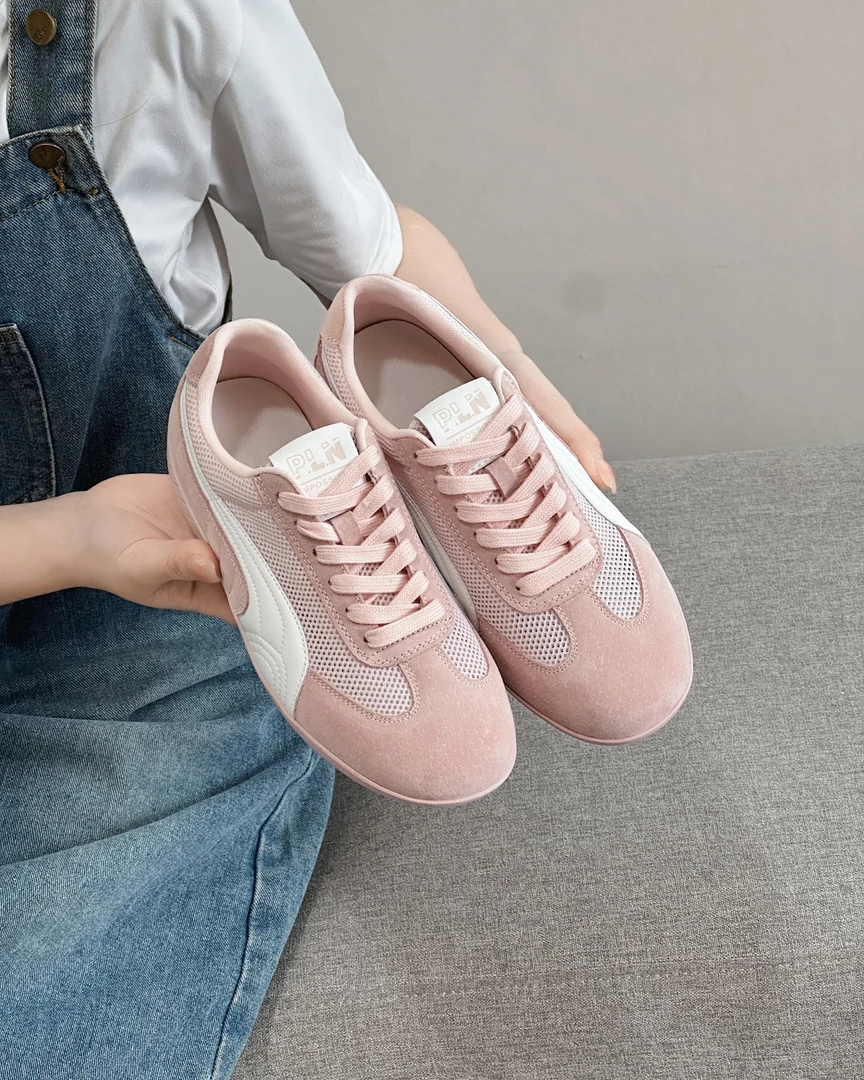 戈美其2025门店爆款单网平地松糕鞋真皮百搭时尚小众ins35202606