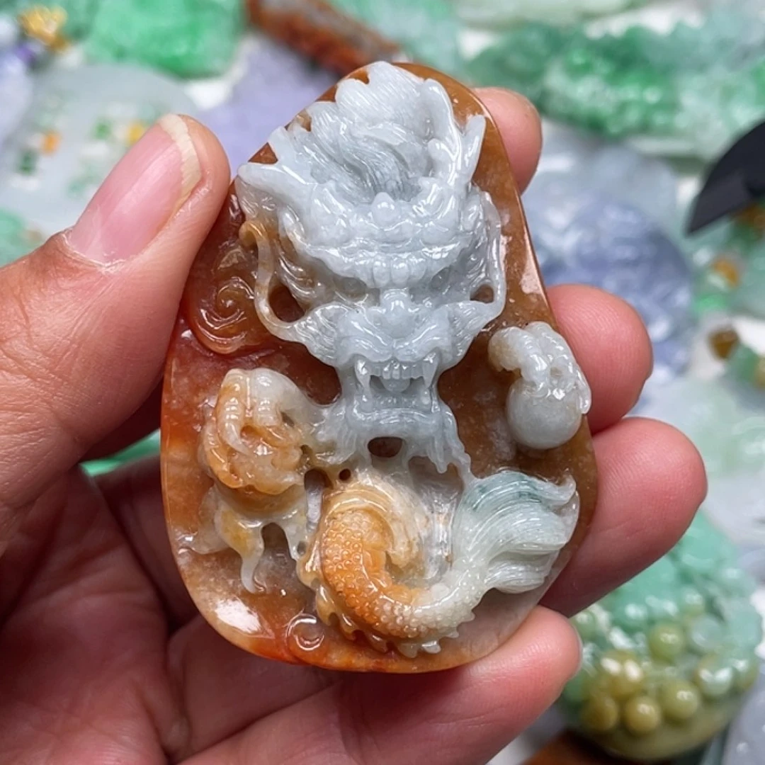 颈饰未镶嵌翡翠翡玉缘翡翠