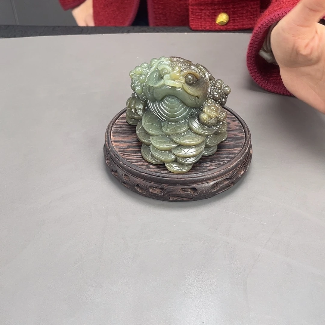 和田玉未镶嵌摆件