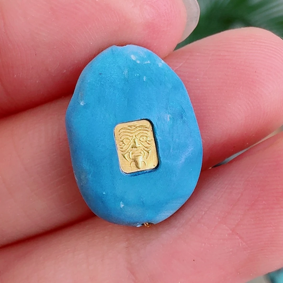 未镶嵌绿松石珠宝奇石