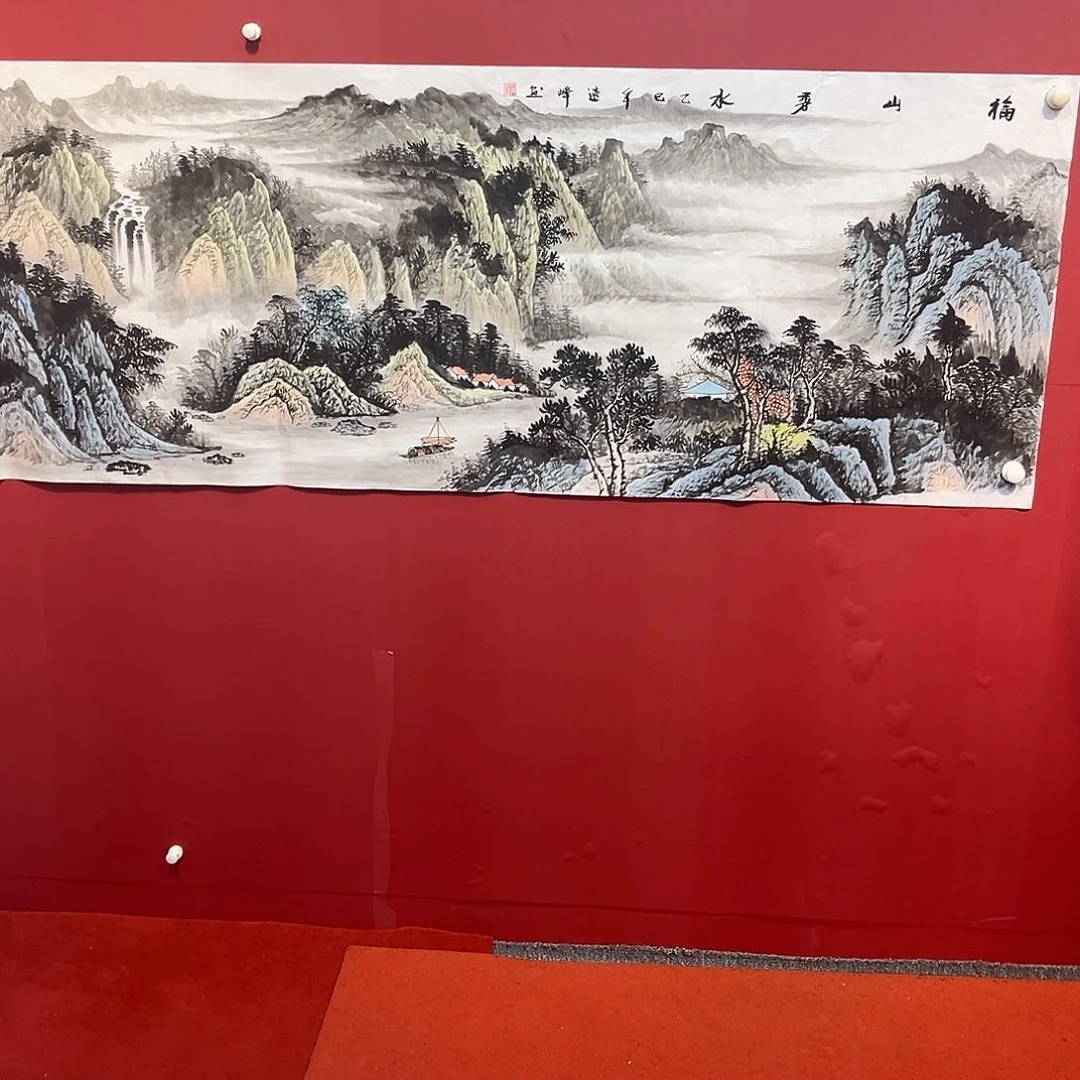 国画手绘国画作品