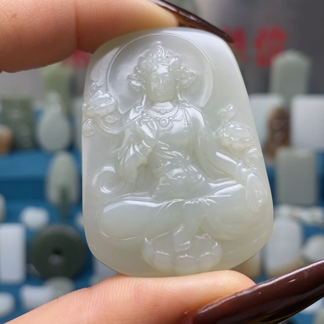 颈饰未镶嵌和田玉