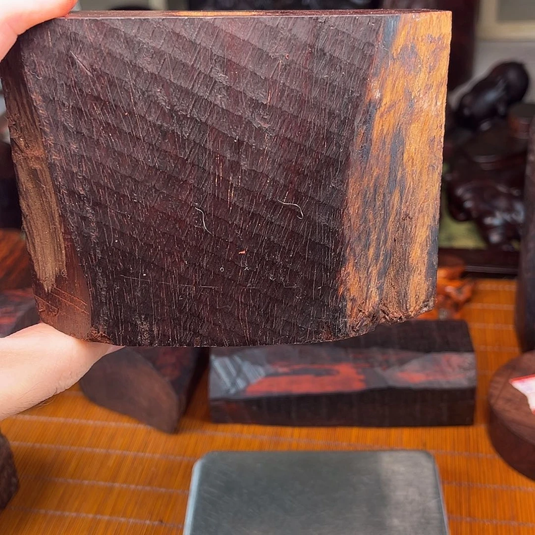 檀香紫檀（小叶紫檀）金星老料