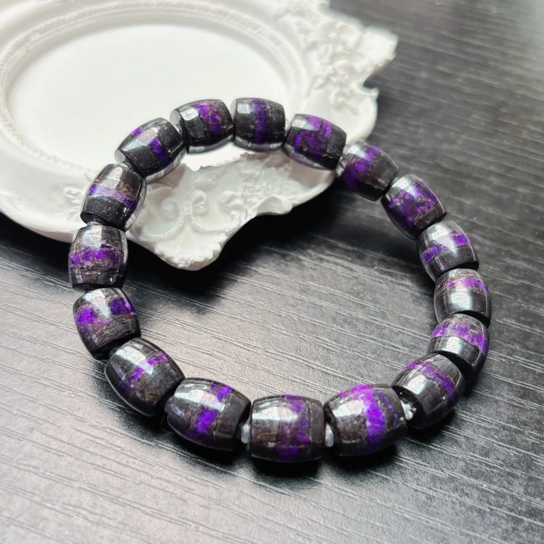 匡氏珠宝 舒俱来丝绒一线天桶珠手链 Z-HL-A1763（多样性发一）