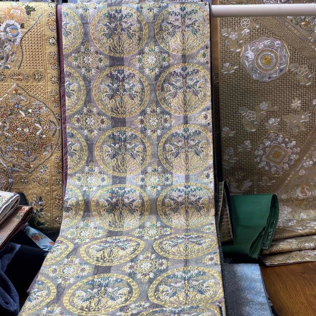 织绣天平狩猎图全新